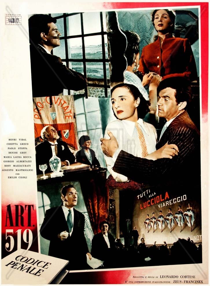 Уголовный кодекс, статья 519 (1952) постер