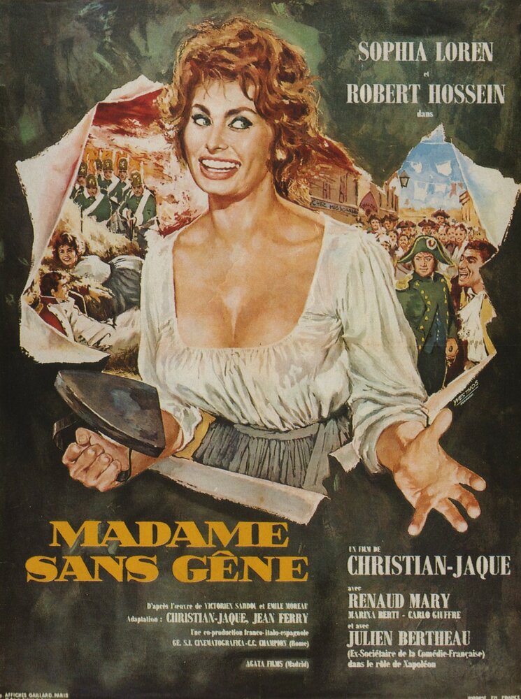Мадам Сан-Жен (1961) постер