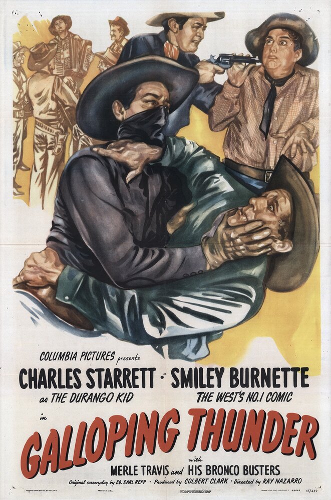 Galloping Thunder (1946) постер