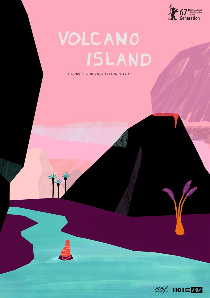 Остров-вулкан (2017) постер