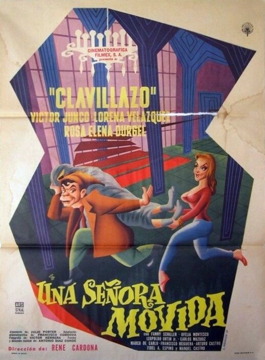 Una señora movida (1959) постер