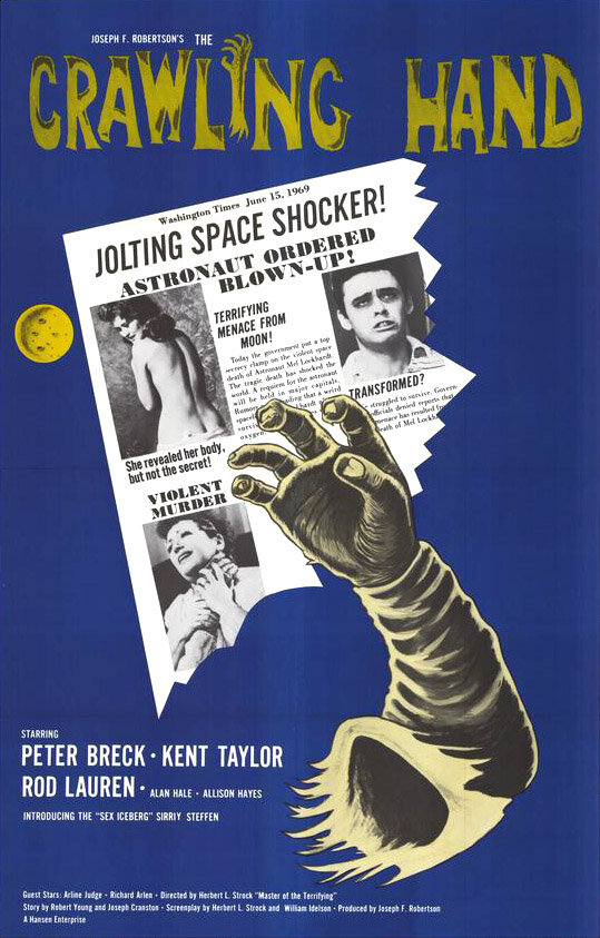 Крадущаяся рука (1963) постер